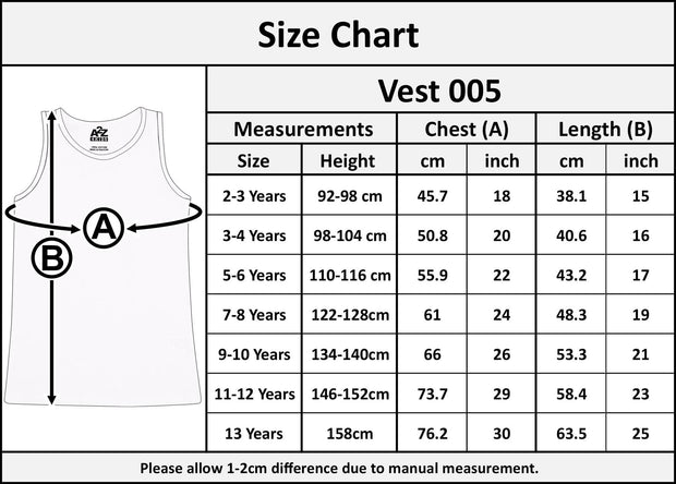 A2Z 4 Kids Boys Vest Top Fashion Underwear Sleeveless Summer School Vest 5-13