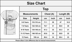 Girls Top Kids Designer's Looking Awesome Print Fashion T Shirt Top 5-13 Years