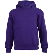 A2Z 4 Kids Girls Boys Sweat Shirt Tops Designer's Casual Plain Purple Pullover Sweatshirt Fleece Hooded Jumper Coats New Age 2 3 4 5 6 7 8 9 10 11 12 13 Years