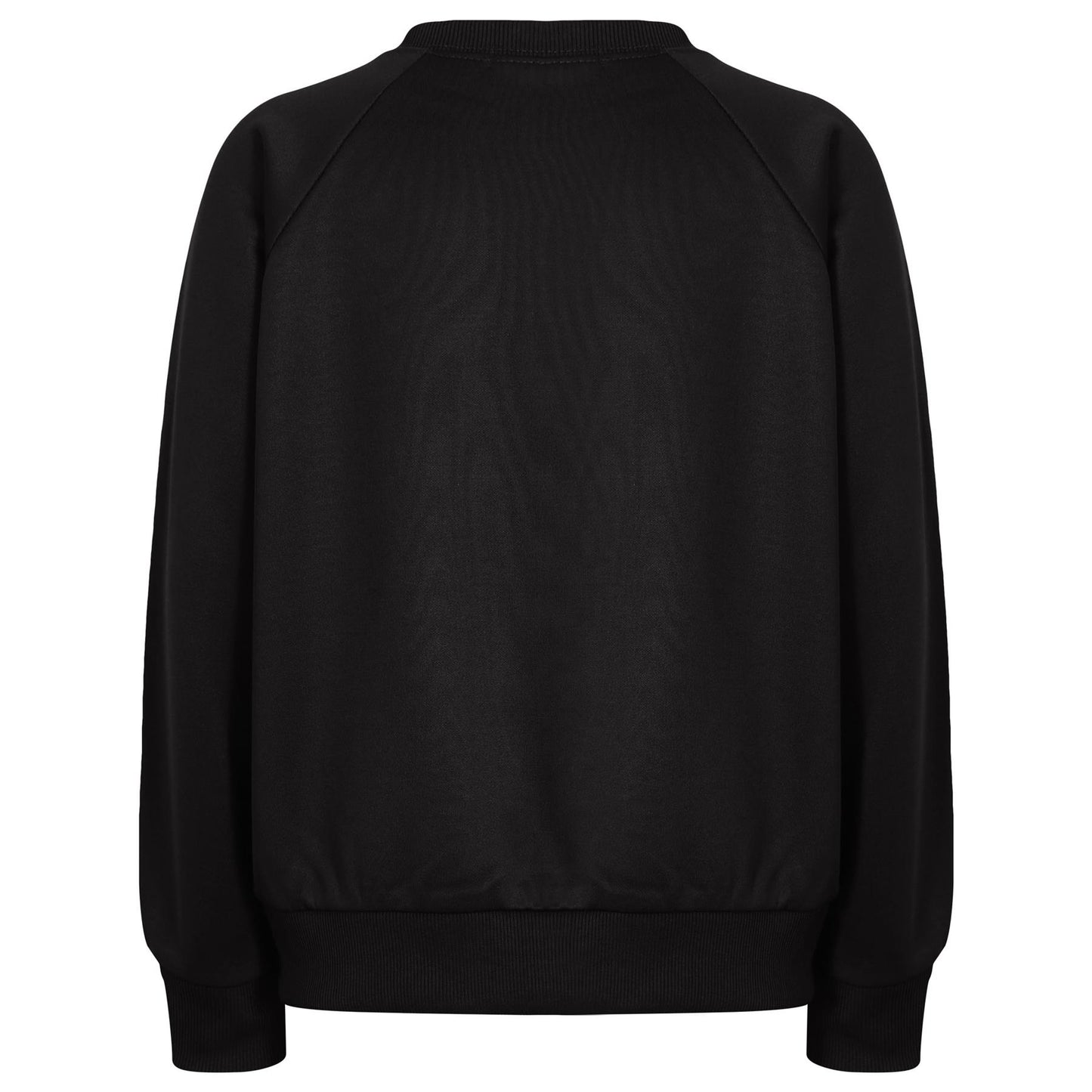 A2Z 4 Kids Girls Boys Unisex Plain Black Color Raglan Sleeves Fleece Tracksuit Jumper Sweatshirts & Bottom Jogging Suit Joggers Age 5 6 7 8 9 10 11 12 13 Years