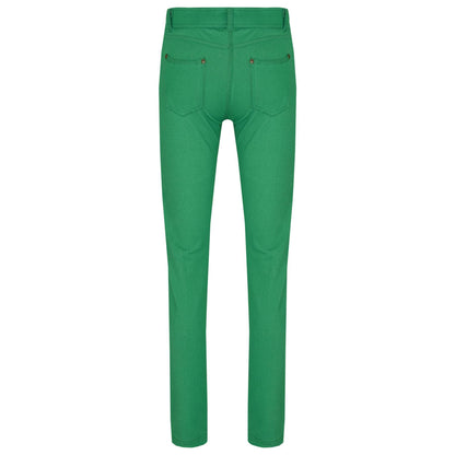 Kids Skinny Jeans Girls Stretchy Jeggings Fit Pants Coloured Trousers 5-13 Years