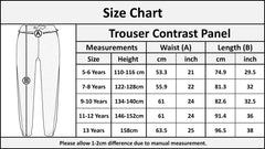 Kids Boys Girls Joggers Contrast Panel Jogging Pants  Casual Trousers 5-13 Years