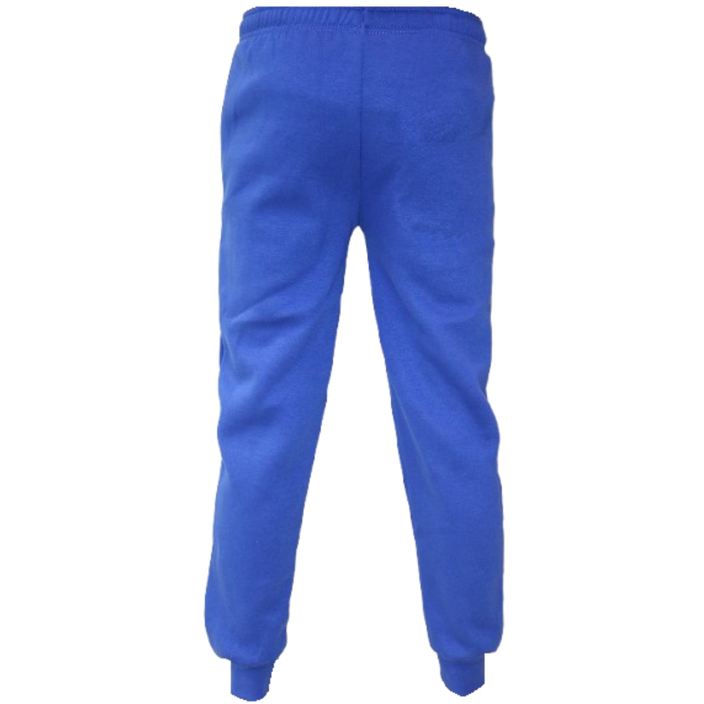 Boys Girls Fleece Trousers Bottoms With Zip Pockets Adjustable Waist Sports Wear