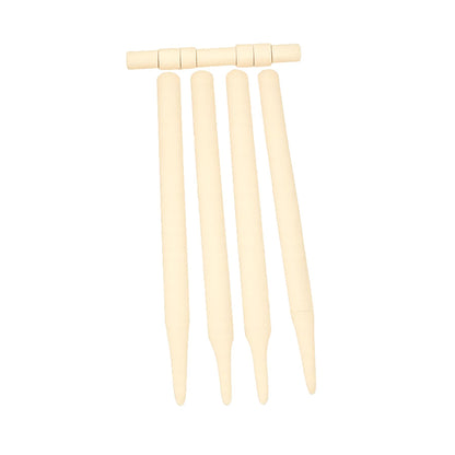 A2Z 6 Piece Wooden Rounders Set Outdoor Baseball Bat Active Game With Carry Bag