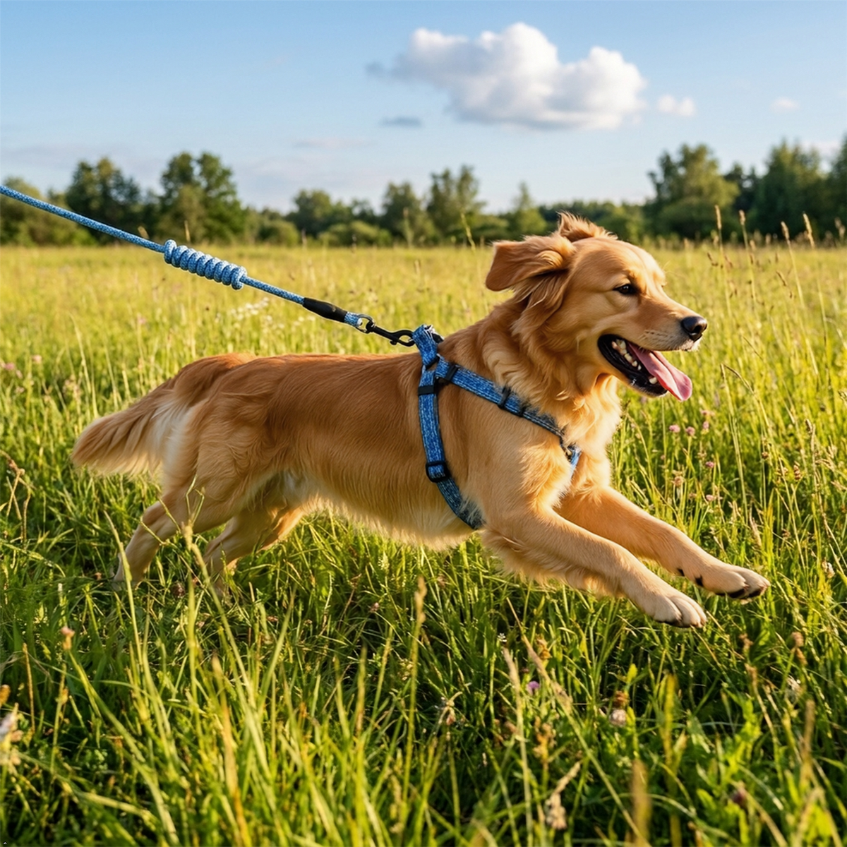 A2Z Dog Collar Harness And Lead Set Reflective Adjustable Walking Set