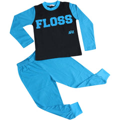 Kids Girls Boys Pyjamas Trendy Floss A2Z Print Comfort Loungewear Pjs Outfit Set
