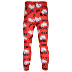 Girls Halloween Legging Spider Web Skull Print Leggings Fancy Costume 3-13 Years