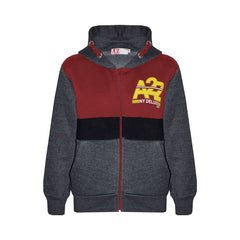 Kids Boys Girls Contrast Panel Tracksuit A2Z NY Deluxe Print Hoodie With Joggers
