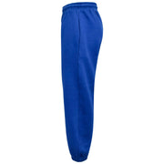 Kids Girls Boys Plain Jogging Bottoms Cuffed Joggers Sweatpants Trousers 2-14 Yr