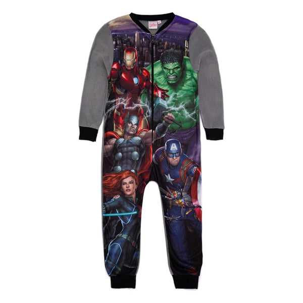 Marvel Grey Avengers All In One Jumpsuit Boys