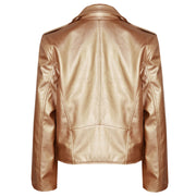 PU Leather Jacket Waterproof Girls Age 5-13 Years
