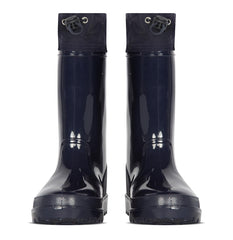 Kids Girls Boys Wellies Wellington Twin Tread Rainboot Non Slip Waterproof Shoes