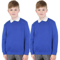 Kids Girls Boys Unisex Scouts School Uniform Jumper Pack Of 2 Cardi Sweatshirt