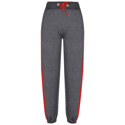 Kids Boys Girls Joggers Contrast Panel Jogging Pants  Casual Trousers 5-13 Years