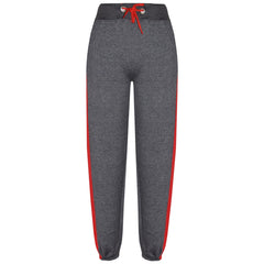 Kids Boys Girls Joggers Contrast Panel Jogging Pants  Casual Trousers 5-13 Years