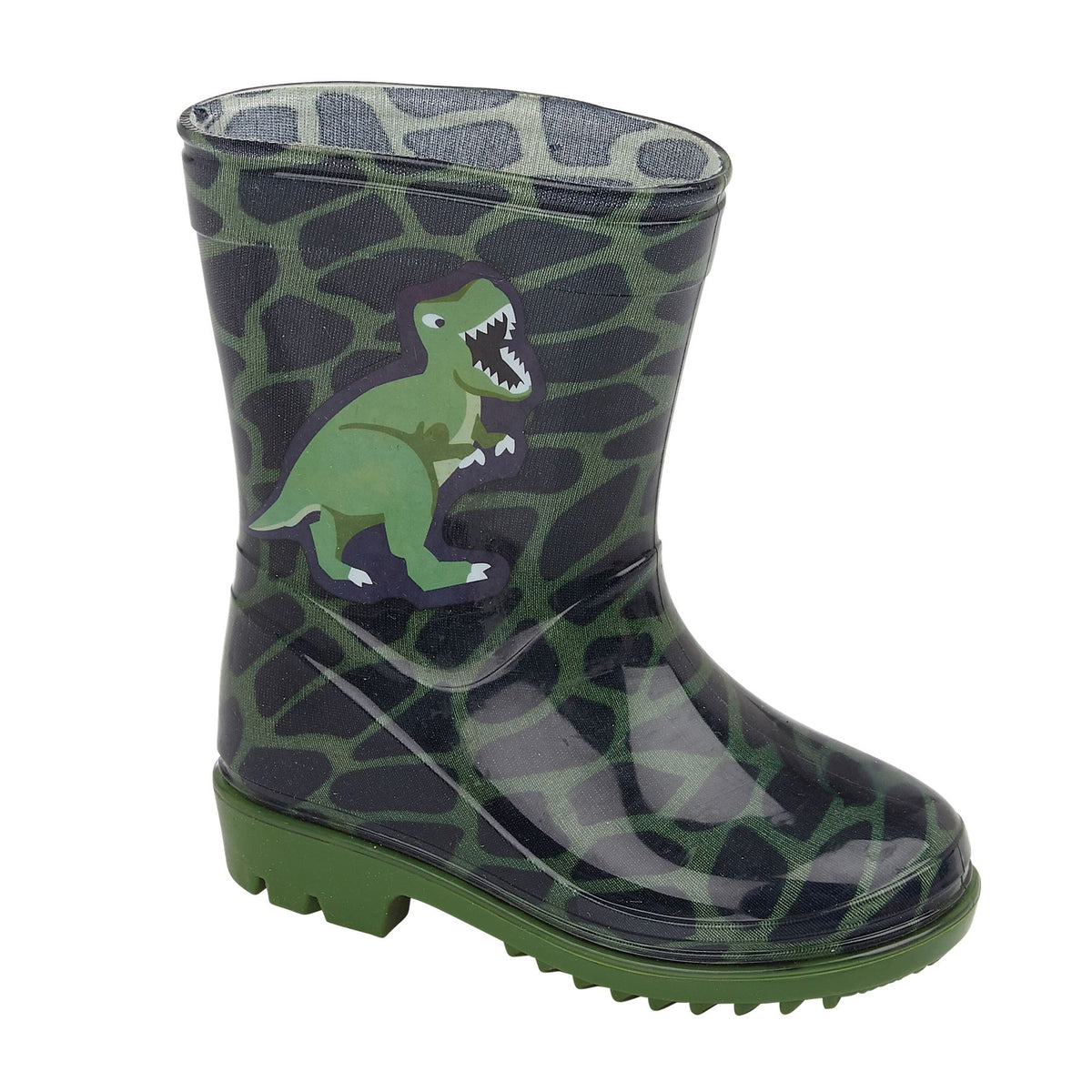 Kids Girls Anti-Skid Waterproof Rubber Wellies Lightweight Kids Wellington Boots