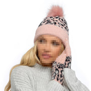 A2Z Ladies Hat Chunky Cable Knit Beanie Pom Pom Stretchy Winter Warm Cozy Hats