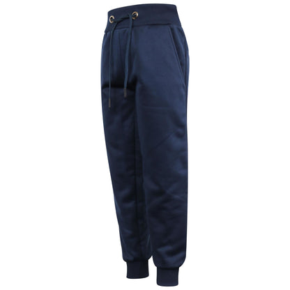 Kids Girls Boys Plain Tracksuit Hooded Sweat Hoodie Bottom Jog Suit Joggers 5-13