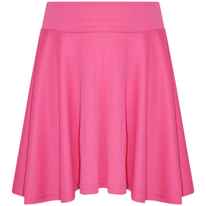 Kids Girls Floss Fashion Crop Top Stylish T Shirt Top & Skater Skirt Set 5-13 Yr