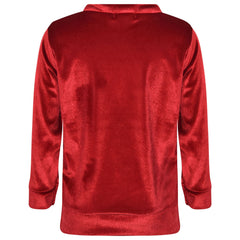 Kids Jogging Suit Girls Plain Velour Hoodie Bottom Lounge Suit Tracksuit 5-13 Yr