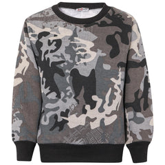 Kids Girls Boys Sweatshirt  Plain Crew Round Neck Uniform  Age 2-13 Years
