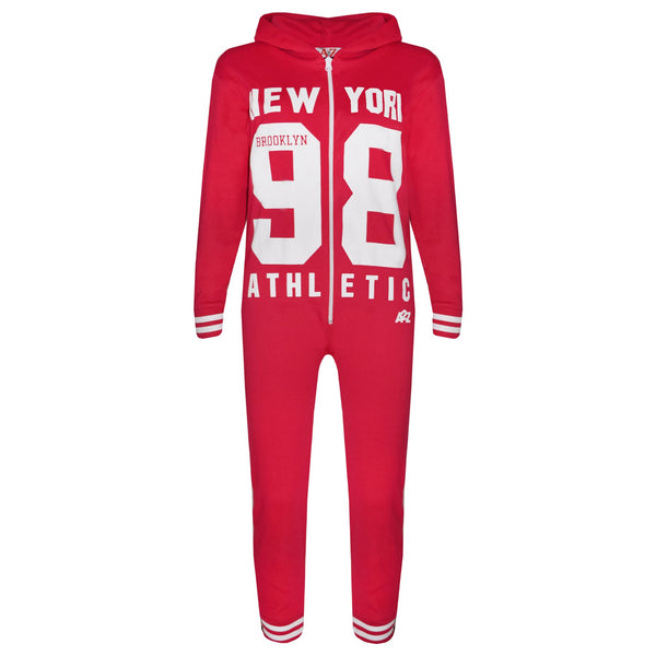 A2Z Onesie One Piece Kids Girls Boys New York 98 Print Pyjamas Costume Gifts