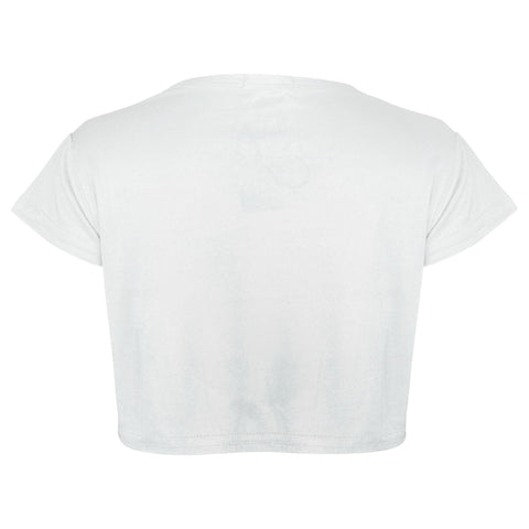 Kids Girls Crop Top #DAB Stylish Floss Fashion Trendy T Shirt Tops Tees 5-13 Yr