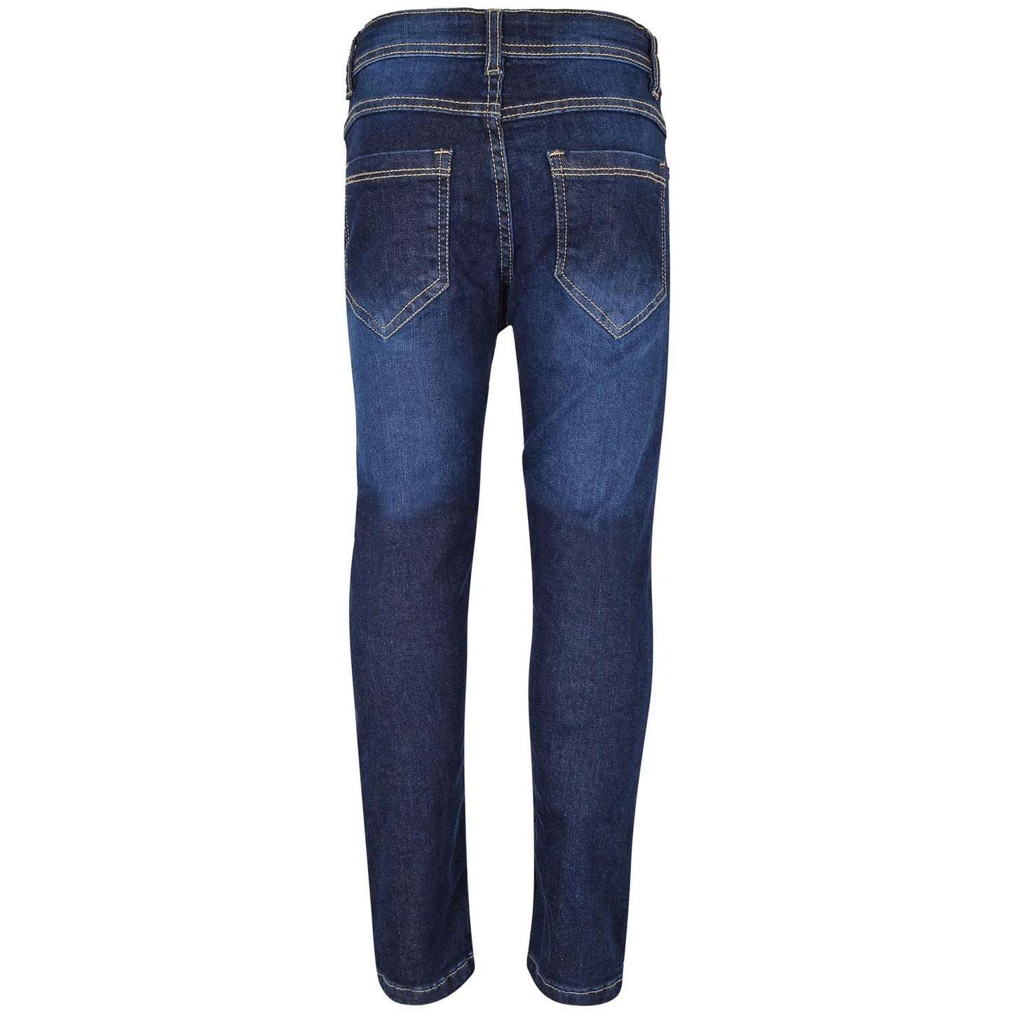 Kids Girls Jeans Embroidered Denim Comfort Stretchy Skinny Pants Age 5-13 Years