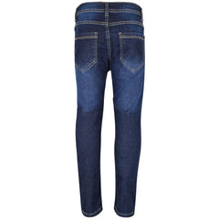 Kids Girls Jeans Embroidered Denim Comfort Stretchy Skinny Pants Age 5-13 Years