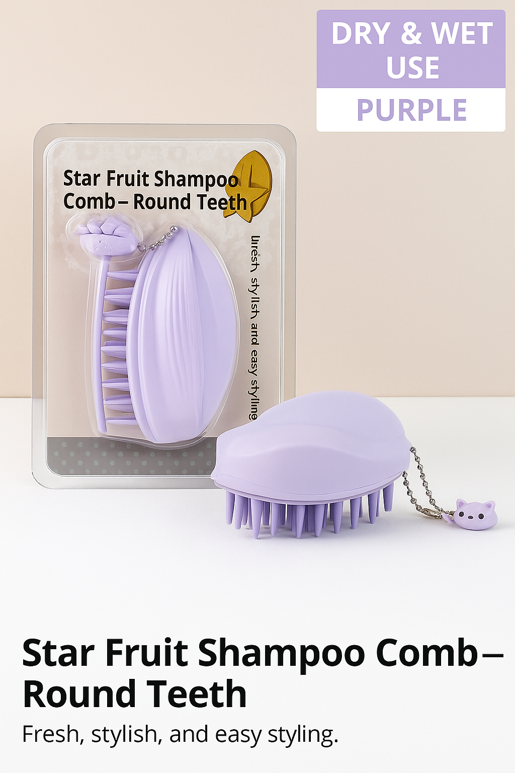 Japanese Scalp Massager Silicone Brush Ergonomic Wet & Dry Head Cleanser