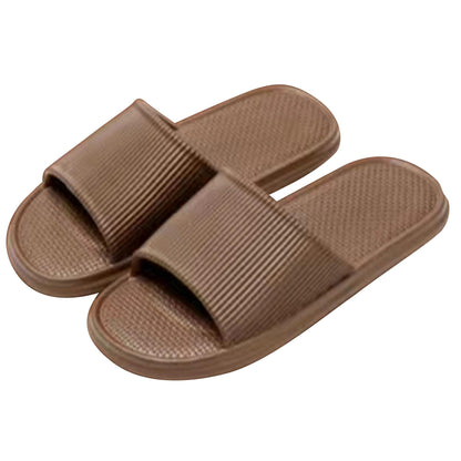 A2Z Mens Womens Open Toe Slip-on Sliders Anti-Slip Pool Slides Bathroom Sandals