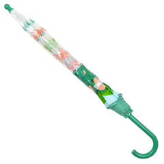 A2Z Kids POE Clear Dome Umbrella Wind and Rain Resistant Outdoor Travel Brolly