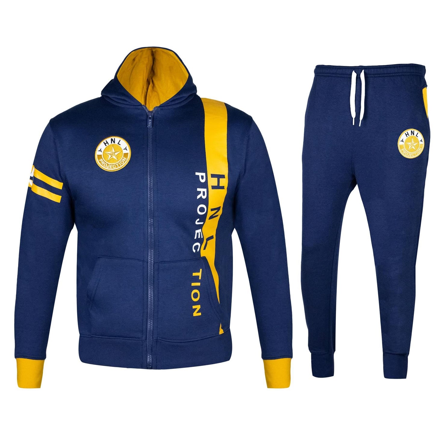 A2Z 4 Kids Boys Girls Boys Tracksuit HNL Projection Hooded Top Jogging Tracksuit