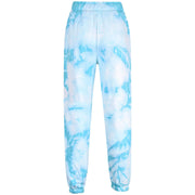 A2Z 4 Kids Tracksuit Tie Dye Blue Cropped Hoodie with Jogger Sweatpants Gym Sports Activewear Cord Outfit Set Girls Children Age 5-6, 7-8, 9-10, 11-12 & 13 years