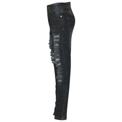 A2Z 4Kids Kids Ripped Jeans Comfort Stretch Jeans Cotton  Pants  Age 3-14 Years
