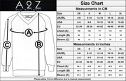 A2Z Men Women Plain V Neck Jumper Long Sleeves Pullover Comfortable Sportswear Regular Fit Cardi Sweatshirt For Adults XS-XL