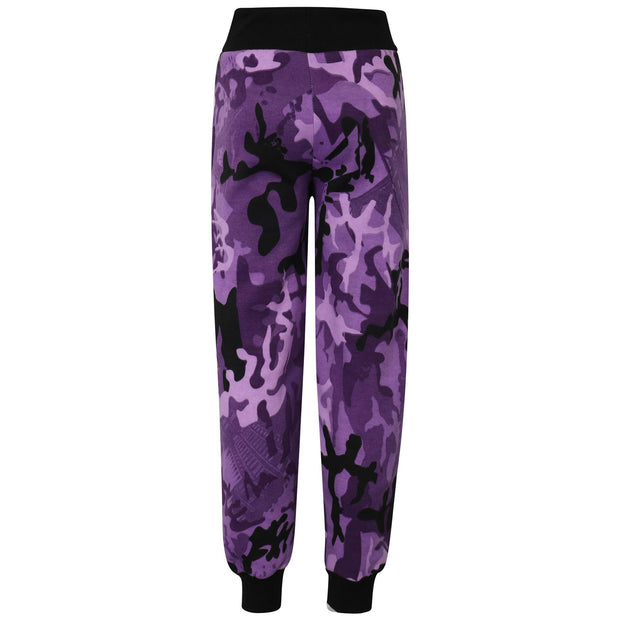 A2Z 4 Kids Camouflage Purple Tracksuit Jumper Sweatshirt Set with Jogger Bottoms PE School Sports Activewear Set Girls Boys Children Age 5-13 years