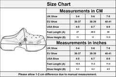 Womens Platform Heeled Clogs Slip On Pool Beach Mules Slipper Shower Sandals