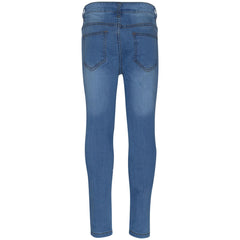 Boys Stretchy Jeans Kids Ripped Denim Skinny Jeans Pants Trousers Age 5-13 Years