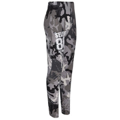Girls Top Kids Designer's #Selfie 86 Camouflage T Shirt & Legging Set 7-13 Years
