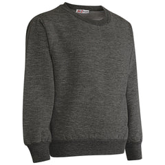 Kids Girls Boys Sweatshirt  Plain Crew Round Neck Uniform  Age 2-13 Years