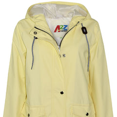 PU Raincoat Jacket Windbreaker Waterproof Parka Hooded Girls Boys Age 5-13 Years