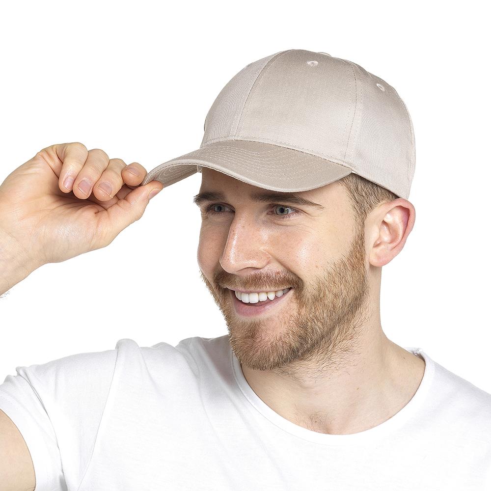 A2Z Mens Plain Baseball Cap Breathable Polyester Cotton Classic Crew Cap For Men