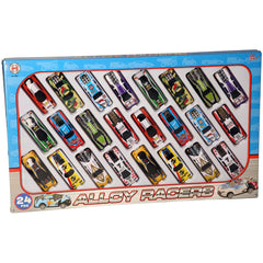 A2Z 4 Kids 24 PCS Alloy Racer Cars Collectible Toy Car High-Performance Toys Car