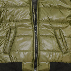 Boys Girls Jackets Kids Maya Faux Fur Hooded Padded Puffer Bubble Coats 5-13 Yrs