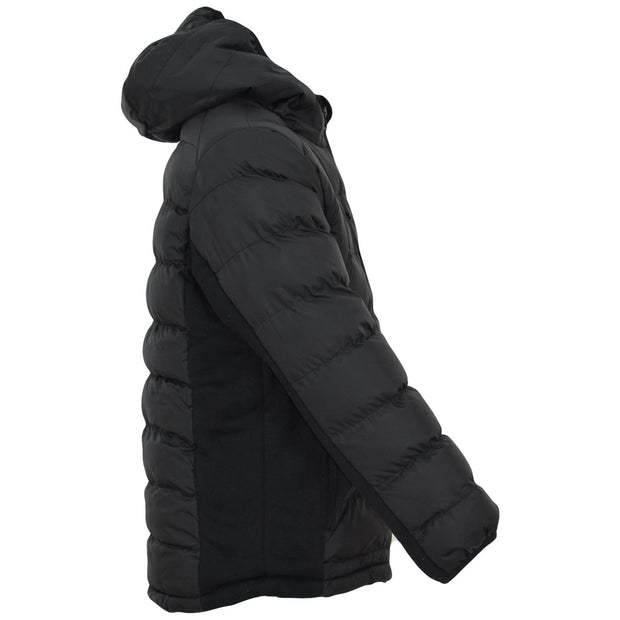 A2Z Kids Boys Fashion Padded Casual School Jacket Black Bubble Coat Urban Winter Wear