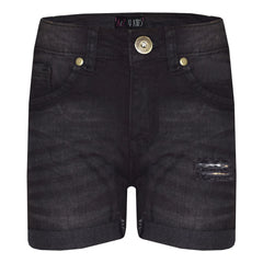 Kids Shorts Boys Girls Denim Ripped Chino Bermuda Shorts Knee Length 5-13 Years