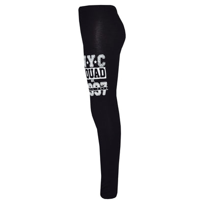 Kids Girls Baseball Tops Designer NYC Squad 1997 T Shirt Top Legging Set 7-13 Yr
