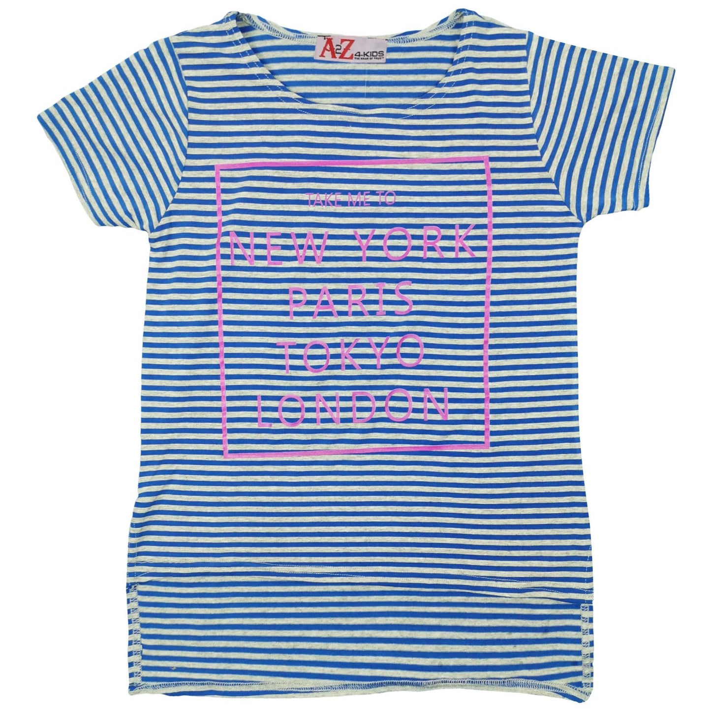 Kids Girls T-Shirt Soft Tank Top Tees Casual Tops Children New Age 7-13 Years