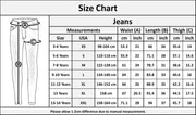 Kids Girls Stretchy Ripped Jeans Denim Skinny Fashion Frayed Pant Jegging 3-13 Y